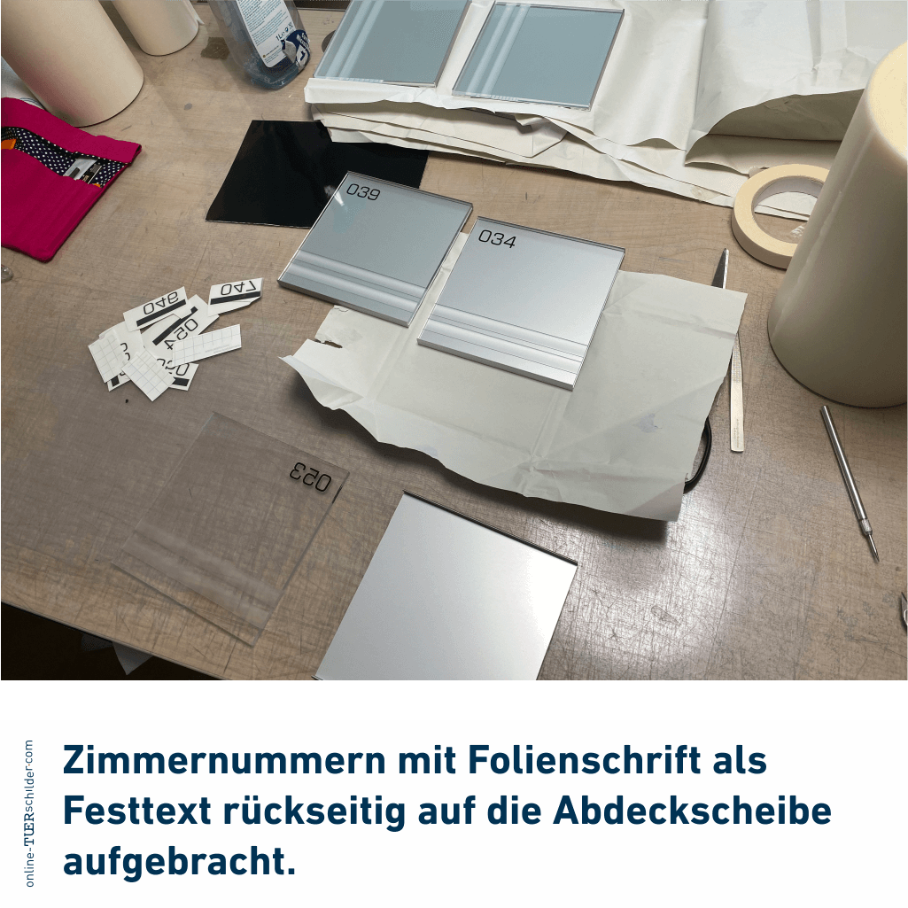Türschilder Breitenburg 111