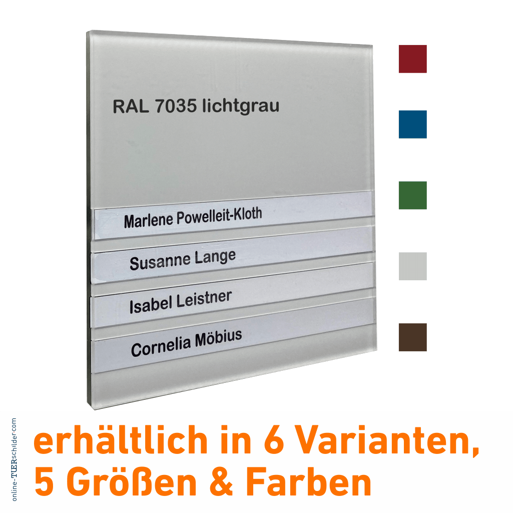 Türschild Flensburg 16
