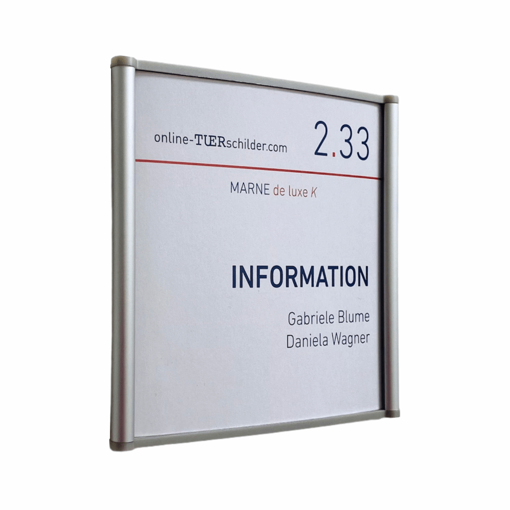 Türschild Marne de Luxe K 1