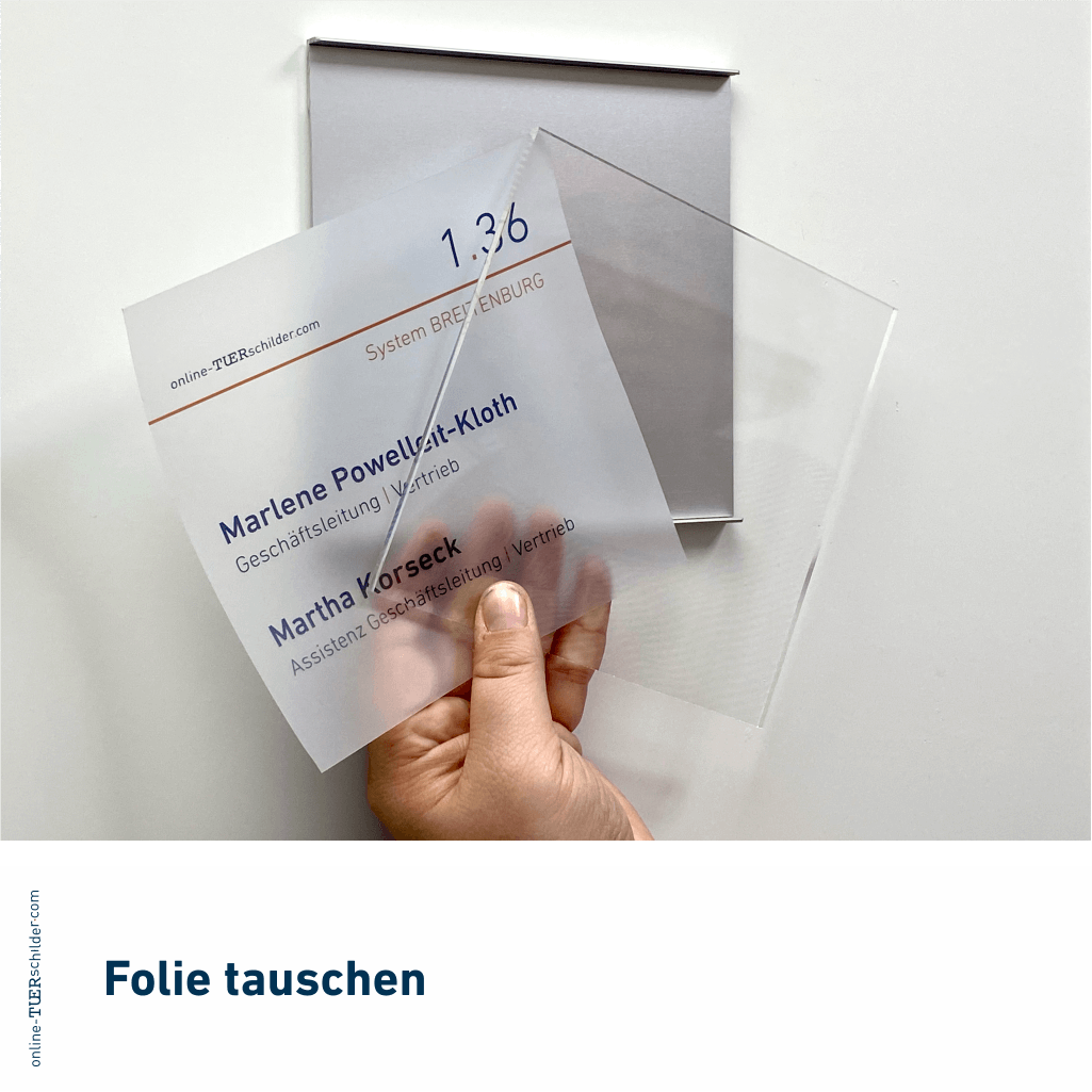 Türschilder Breitenburg 15