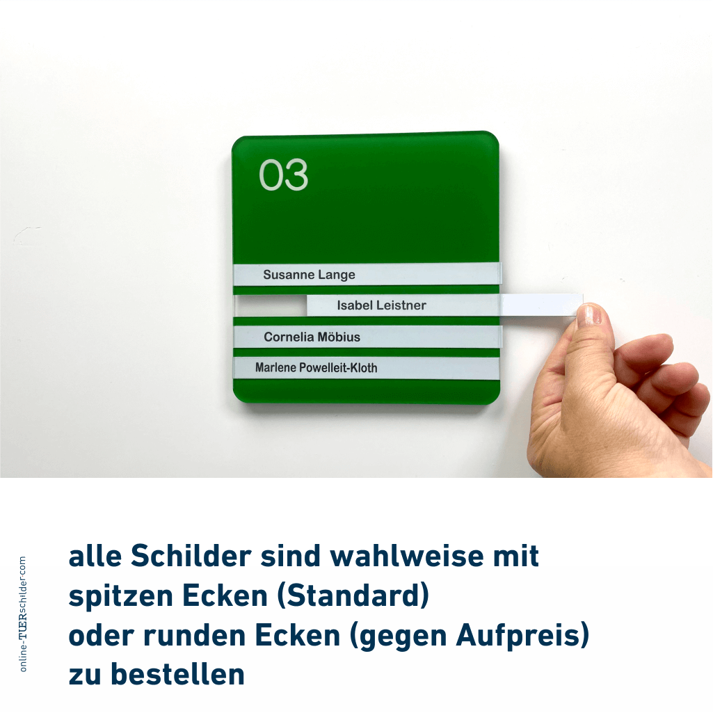 Türschild Flensburg 17