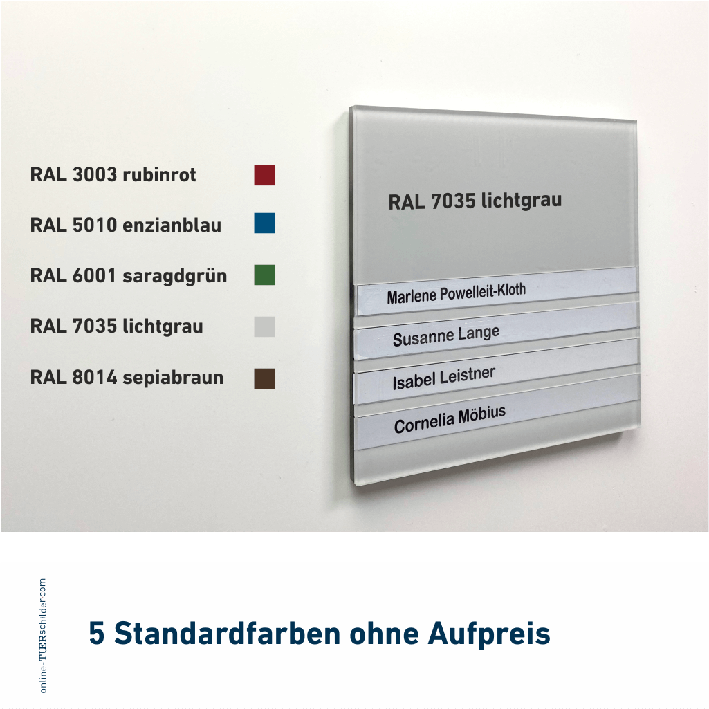 Türschild Flensburg 19