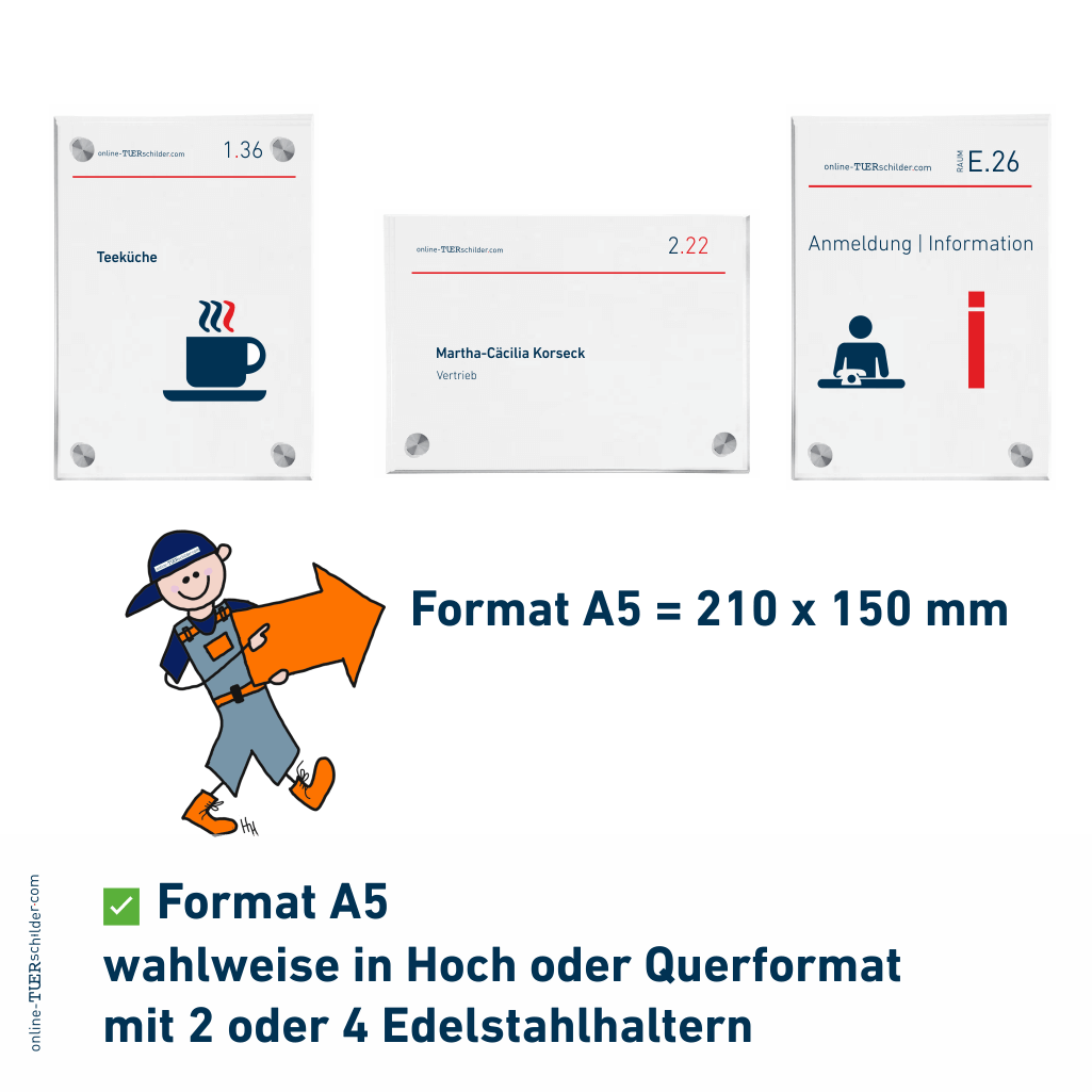 Türschilder für Ihr Büro Kosel 16