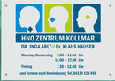 Praxisschild HNO 3