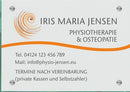 Praxisschild für Osteopatie 1