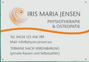 Praxisschild für Osteopatie 6