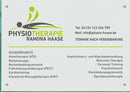 Praxisschild für Physiotherapie 13