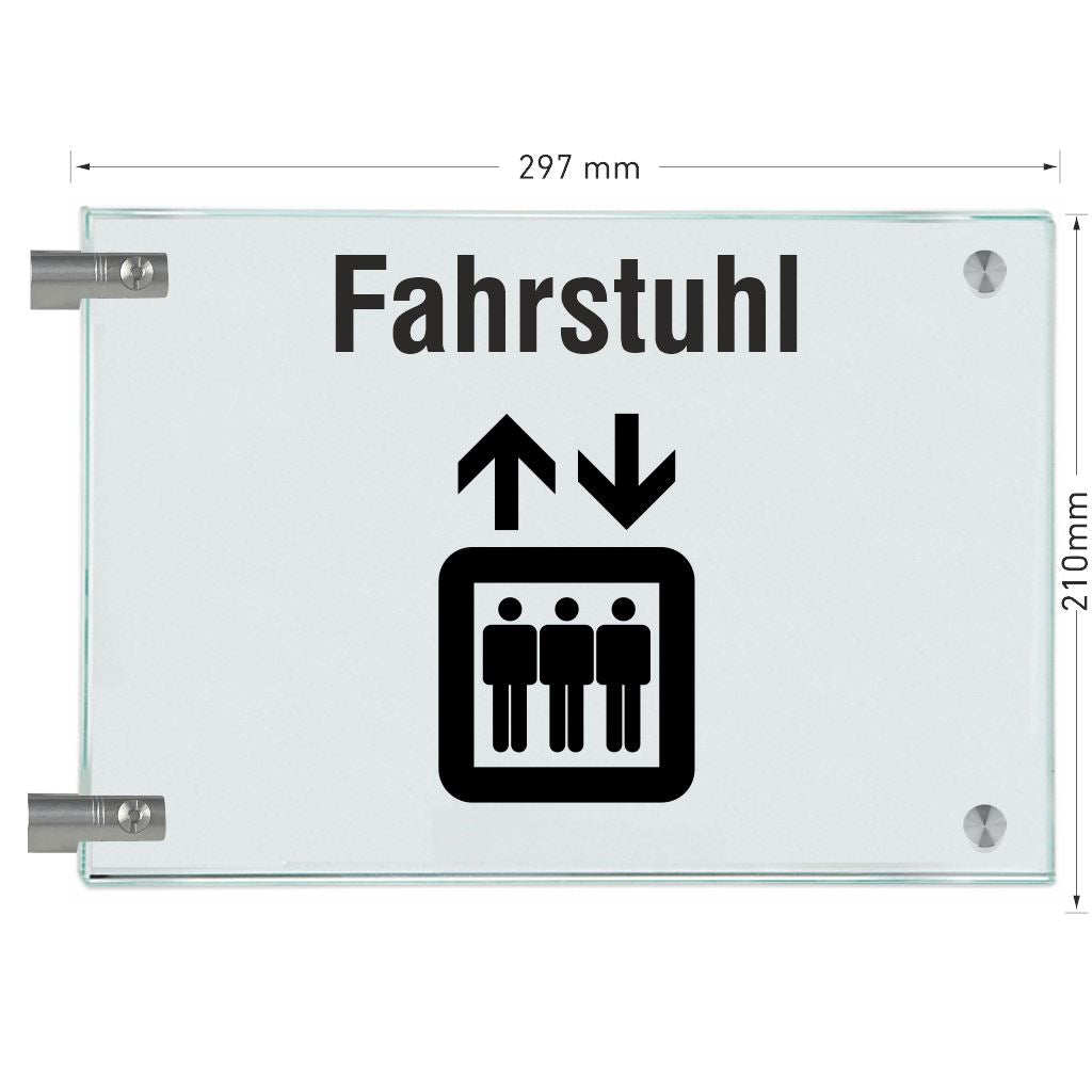 Fahnenschilder Fahrstuhl Piktogramm 10