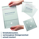 Türschild für Ihr Büro Mölln - mit Alu-Rahmen, Acrylabdeckung - 2