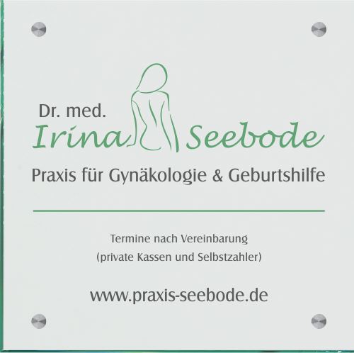 Praxisschild für Gynäkologie 4
