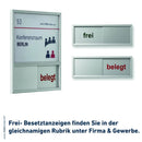 Türschild für Ihr Büro Mölln - mit Alu-Rahmen, Acrylabdeckung - 5