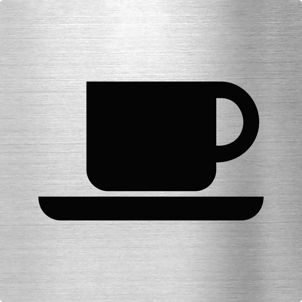 Piktogramm Küche Edelstahl Piktogramme Küche online-tuerschilder.com 70x70mm