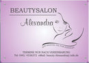 Firmenschild für Beautysalon / Nagelstudio - Wir gestalten Ihr Schild! 3