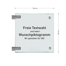 Fahnenschilder - freie Textwahl 13