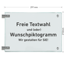 Fahnenschilder - freie Textwahl 10