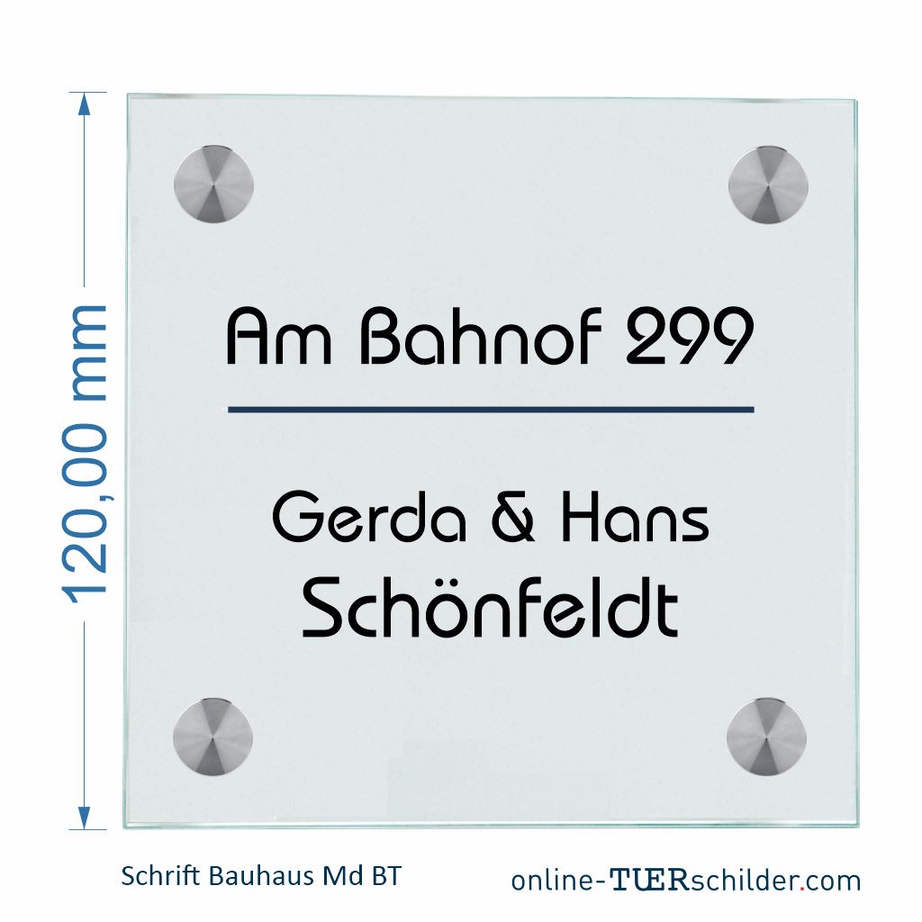 Haustürschilder Graf personalisiert Haustürschild Graf online-tuerschilder.com
