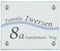 Haustürschilder Welle mit Ihrem Wunschnamen (3 Entwürfe per Mail) - Haustürschild Haustürschild Welle online-tuerschilder.com 