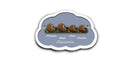 Familientürschild aus Keramik 3-4 Familienmitglieder Igel Wolke Familientürschild aus Keramik Igel Wolke online-tuerschilder.com 4 Personen Hellblau