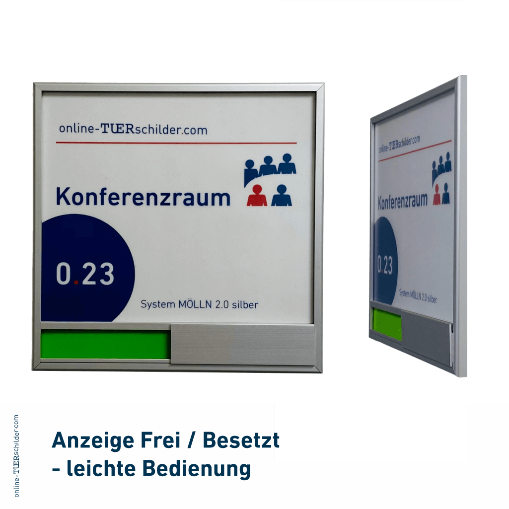 Frei besetzt Schild Mölln 2.08