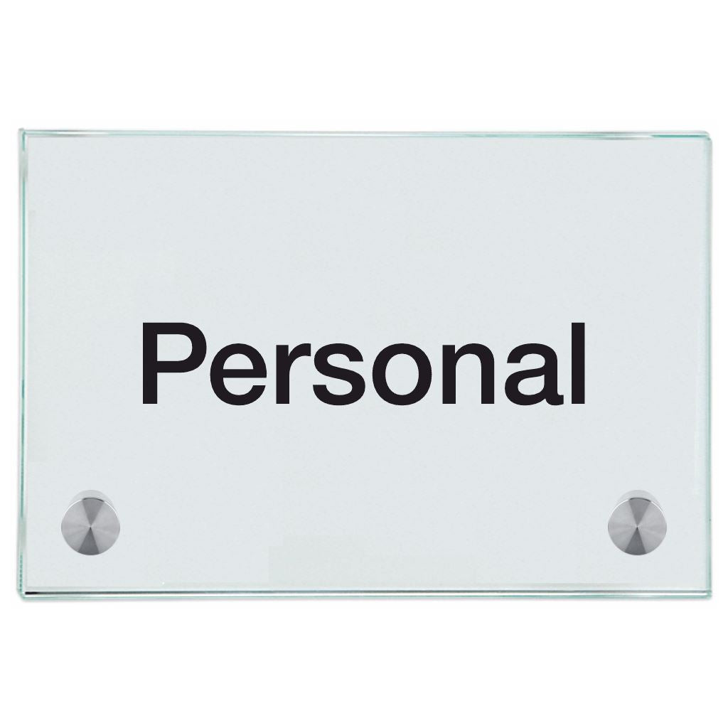 Praxisschilder aus Glas Personal 4