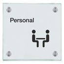 Praxisschilder aus Glas Personal 2