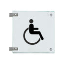 Fahnenschild Behindertengerechtes WC 1