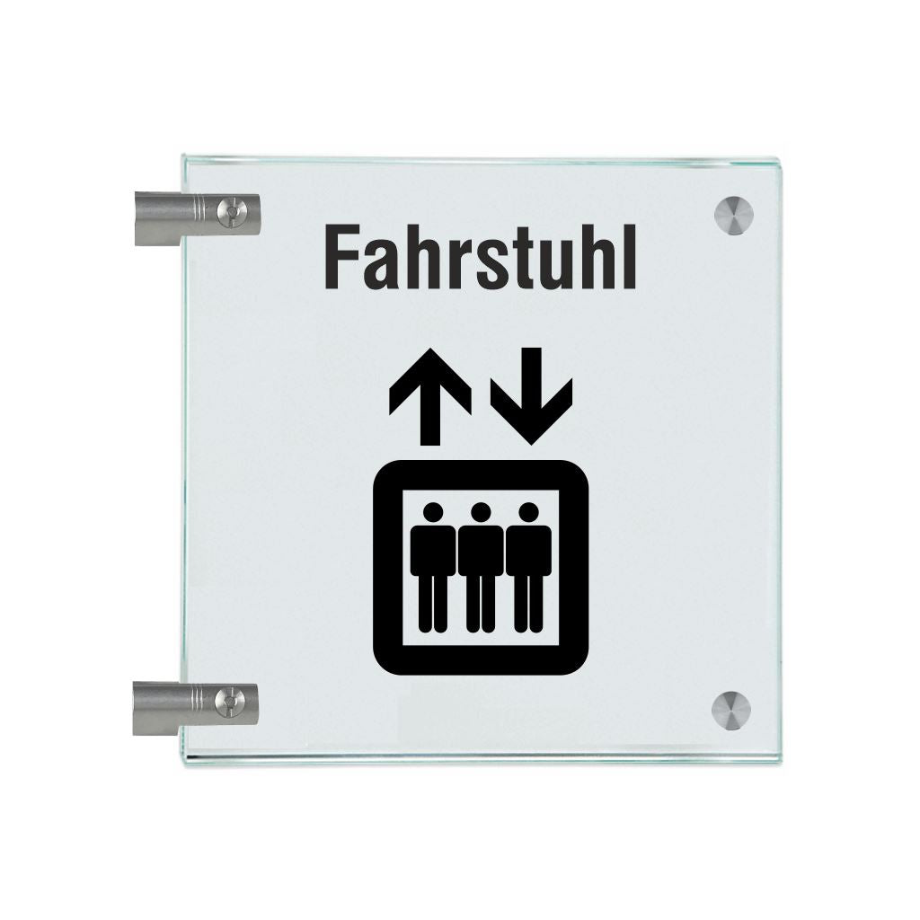 Fahnenschilder Fahrstuhl Piktogramm 1