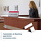 Tischaufsteller für Ihr Büro Sylt - mit Alu Profil und Acrylscheibe  mit Alu-Rahmen 