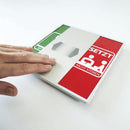 Frei besetzt Schild Siek - großer Schieber Türschild Frei besetzt Schild Siek2