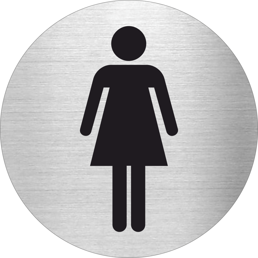 Piktogramm WC Damen / Frau