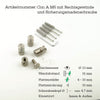 Abstandshalter Con mit Inbus und Linksgewinde  Ø 13 mm WA: 15/25 mm