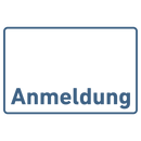 Anmeldung-Praxisschilder-Acryl-Folie in 130 x 200 mm-Praxisschild