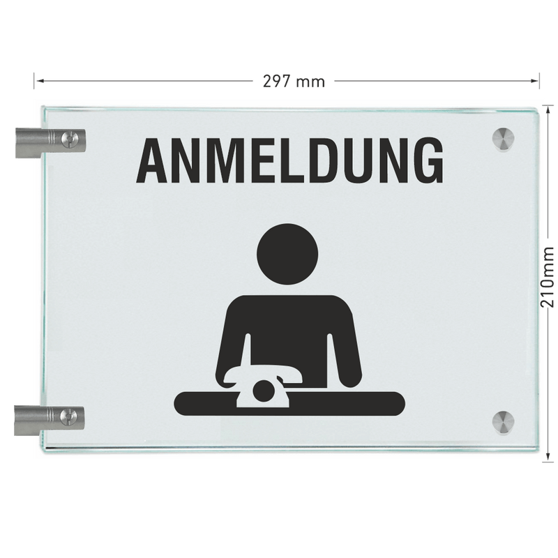 Fahnenschilder DIN A4