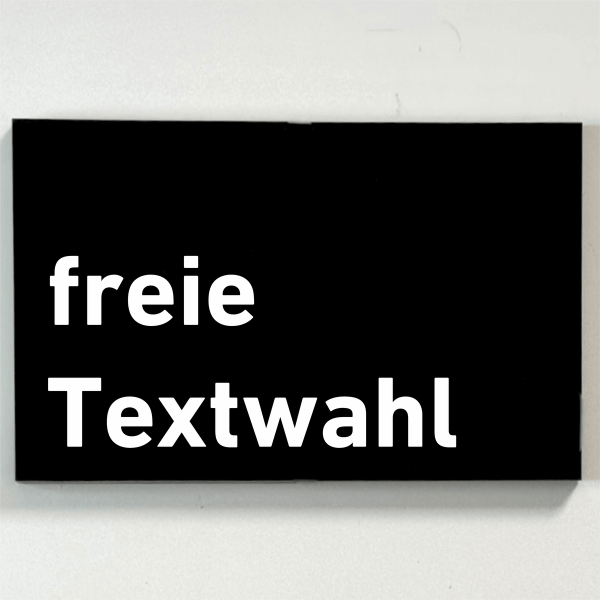 Gestalten Sie selbst Praxisschild aus Acrylglas-Folienaufkleber  in 130 x 200 mm