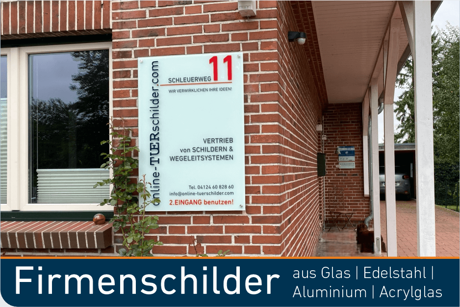 Firmenschilder
