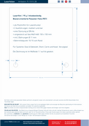 Laserfolien 2 Bohrungen 19