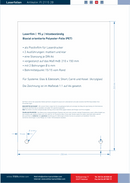 Laserfolien 2 Bohrungen 118
