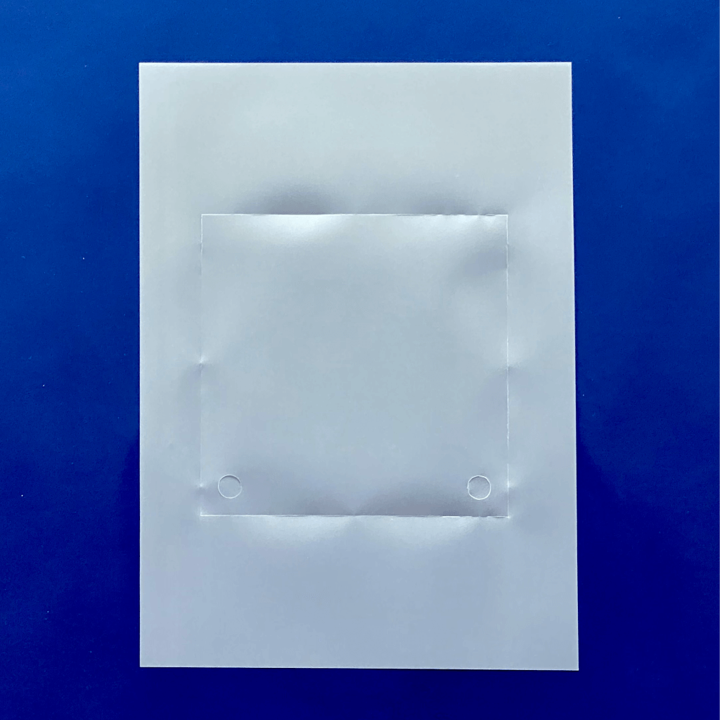 Laserfolien Türschild 2