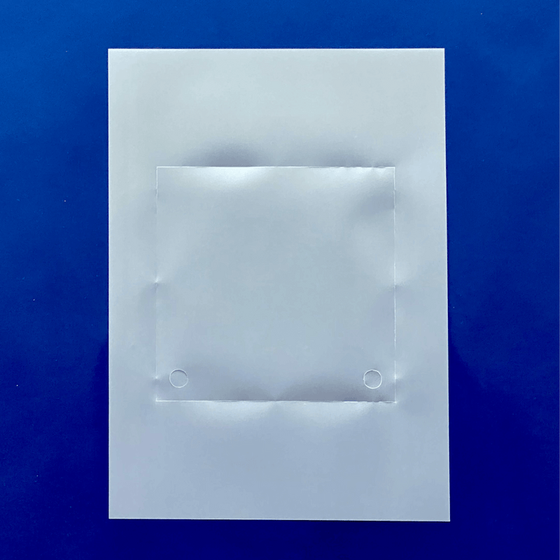 Laserfolien Türschild 2