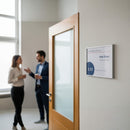 Türschilder Mölln 2.0 in 5 Größen mit Alu-Rahmen und PET-Abdeckplatte für Ihr Büro