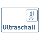 Praxisschild Acrylglas / Folienaufkleber Ultraschall zum Kleben