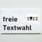 Praxisschild Acrylglas / Folie Freie Gestaltung zum Kleben