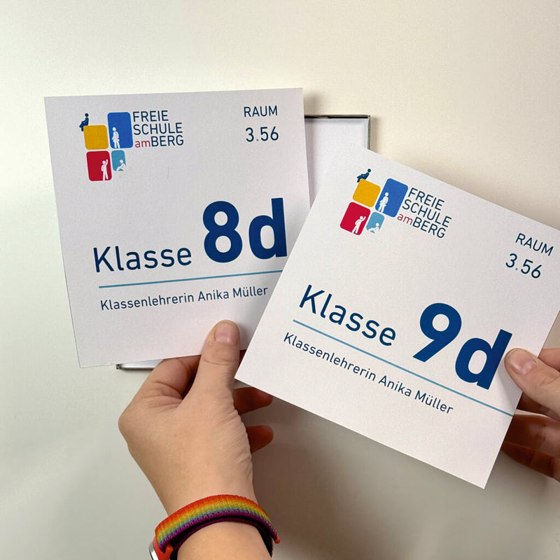 Türschilder für Schulen und Universitäten Laboe in 6 Größen