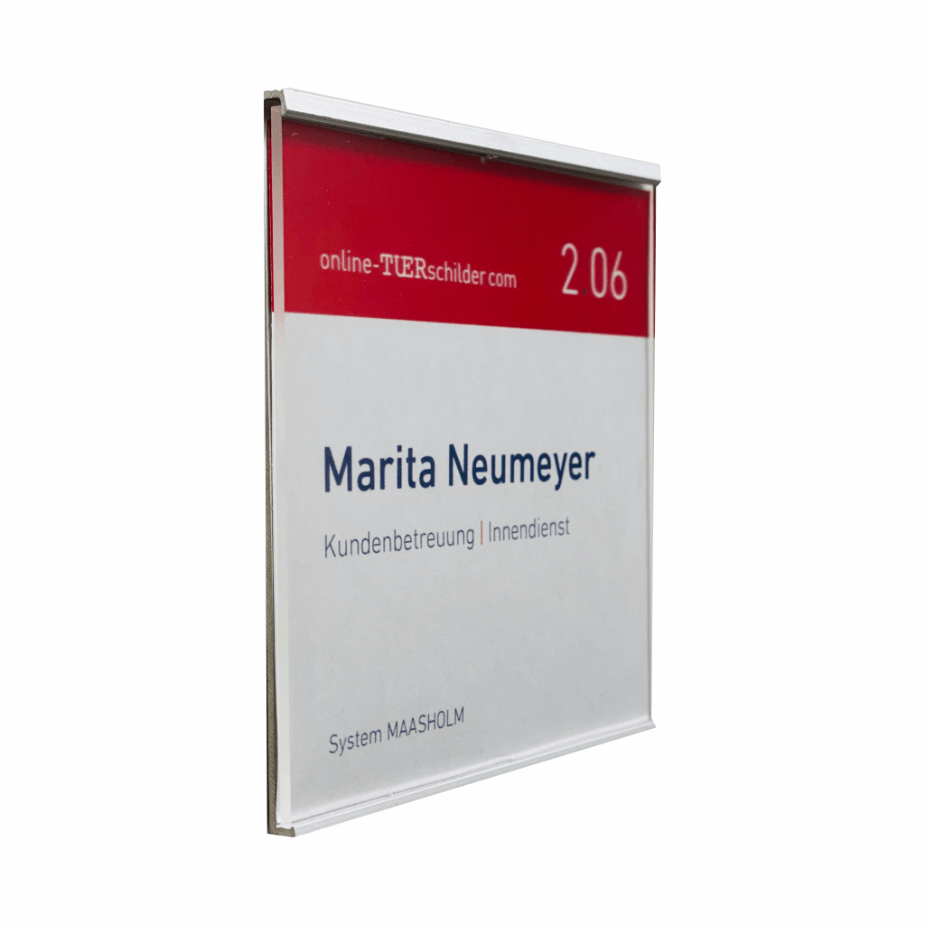 Türschild Maasholm