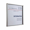 Türschild für Ihr Büro Marne de Luxe K in 12 Größen mit Kunststoffabdeckungen - Türschilder