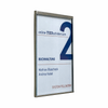 Türschild in 14 Größen - Rahmen aus Edelstahl -  Namensschild Pellworm