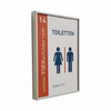 Türschild Sylt für den Innenbereich mit Alu Profil und Acrylscheibe (16 Größen verfügbar) - Türschilder