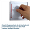 Montagesauger für Beschriftungswechsel
