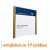 Türschild in 17 Größen mit Massivholzabschluß in Eiche - Türschilder Wesselbuhren