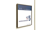 Türschilder Büro Mölln Bronze Line 14